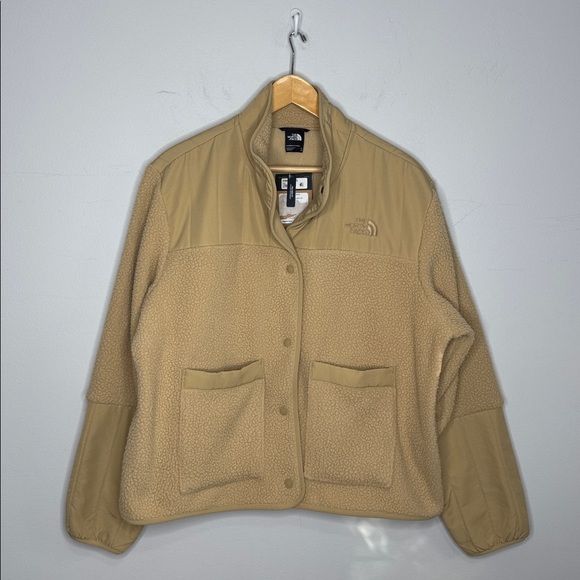 TNF The North Face WOMEN'S CRAGMONT FLEECE JACKET NWT Khaki Stone XL - Picture 5 of 9